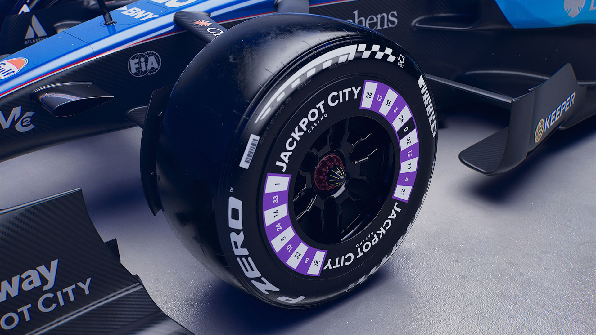 Williams livery reveal, still 2