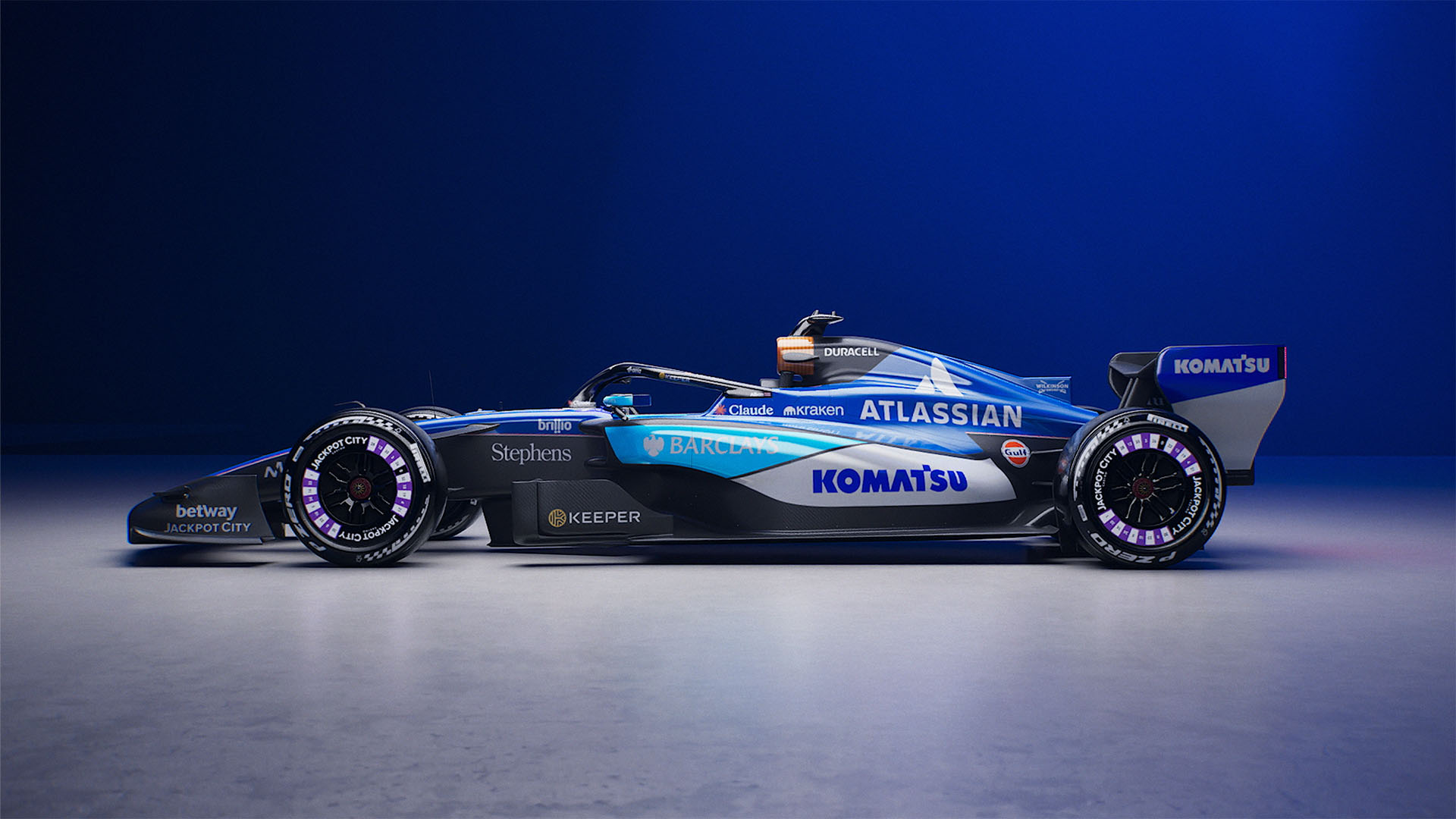 Williams livery reveal, still 3