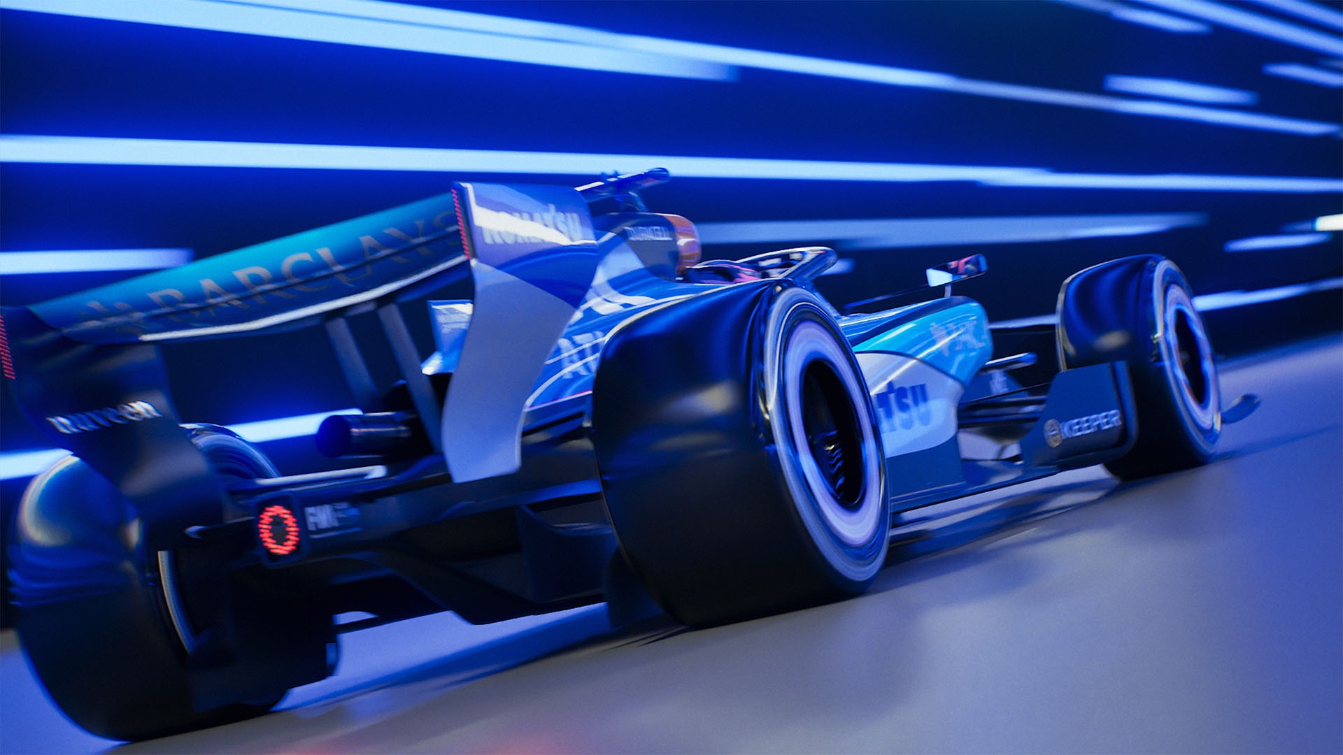 Williams livery reveal, still 5